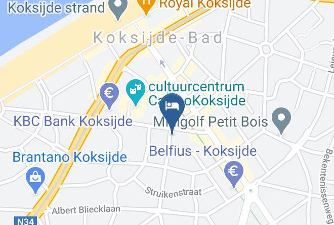 West Flanders - Vakantiehuis Les Muguets Maison De Vacances Maps