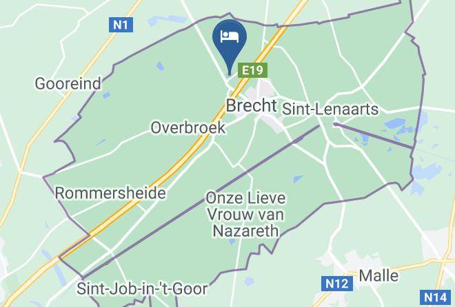 Antwerp - Vakantiewoning B&b Gasterij Het Marum Brecht Maps