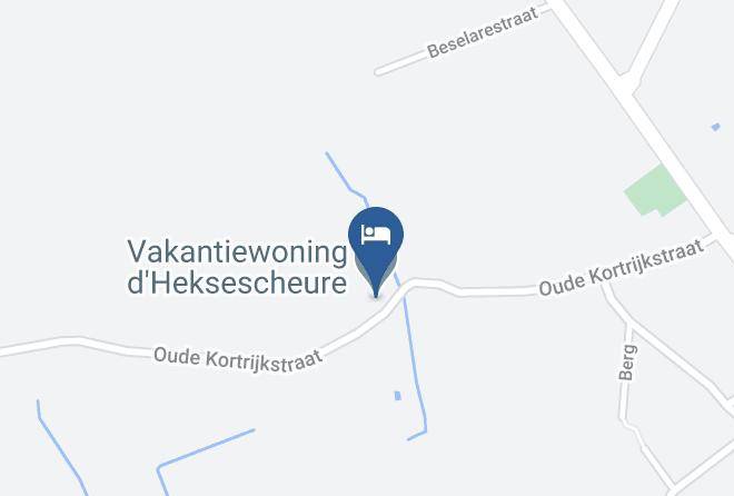 West Flanders - Vakantiewoning D'heksescheure Maps