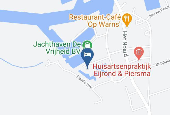 Sudwest Fryslan - Vakantiewoning De Waske Maps