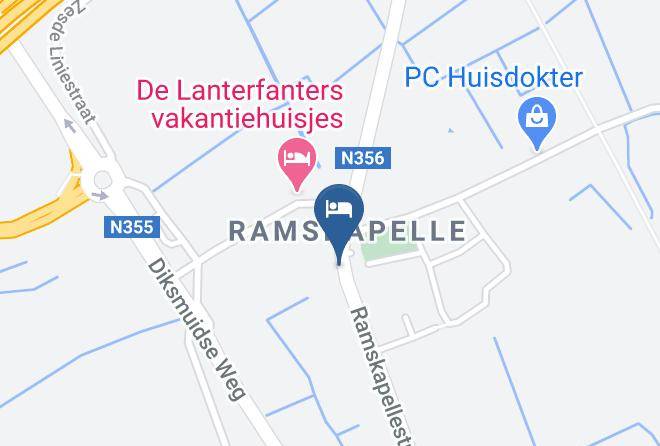 Vakantiewoning Den Landman Map