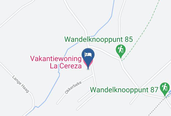East Flanders - Vakantiewoning La Cereza Maps