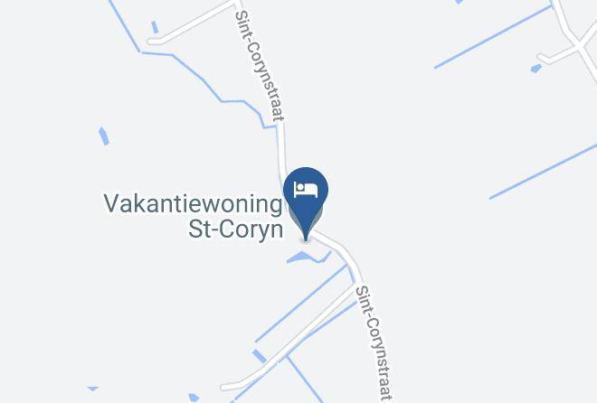 West Flanders - Vakantiewoning St Coryn Maps