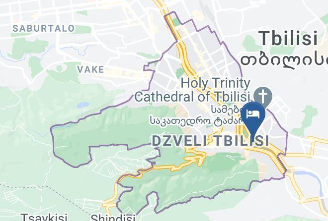 Tbilisi - Vakare Hotel Maps