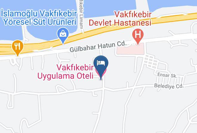 Vakfikebir - Vakfikebir Uygulama Oteli Maps