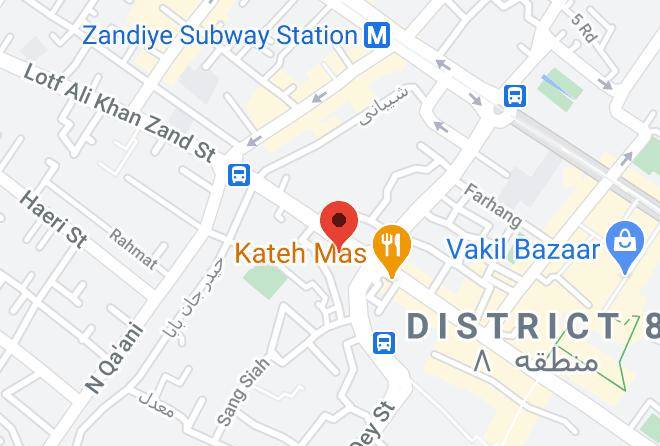 Shiraz - Vakil Hotel Maps