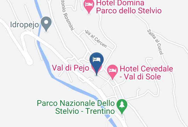 Val Di Pejo Map