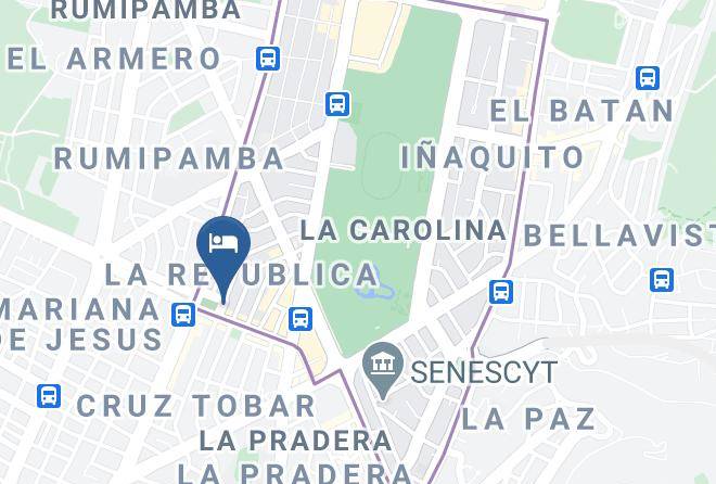Distrito Metropolitano De Quito - Val Hotel Santamaria Quito Maps