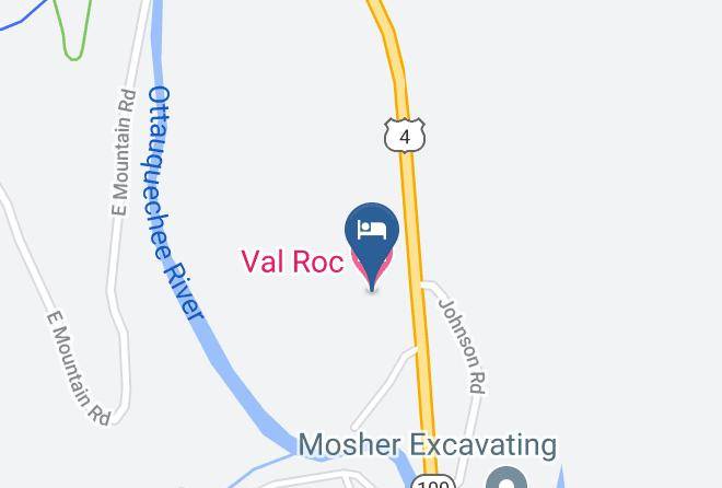 Rutland - Val Roc Motel Maps