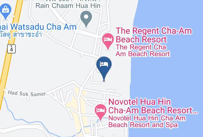 Amphoe Cha Am - Vala Hua Hin Nu Chapter Hotels Maps