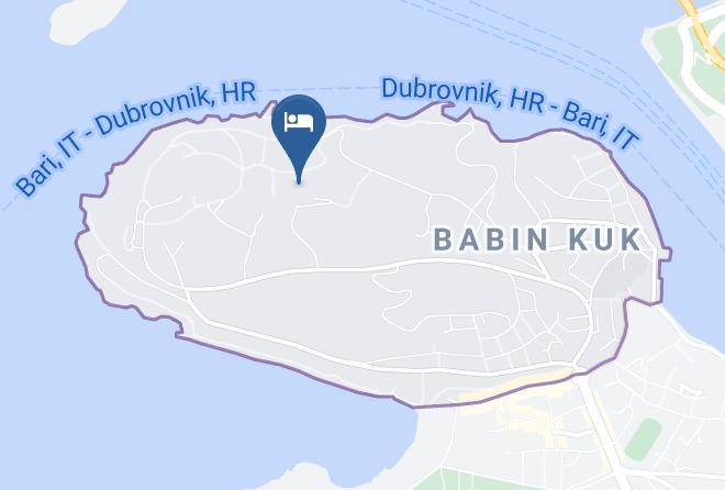 Dubrovnik - Valamar Club Dubrovnik Hotel Maps