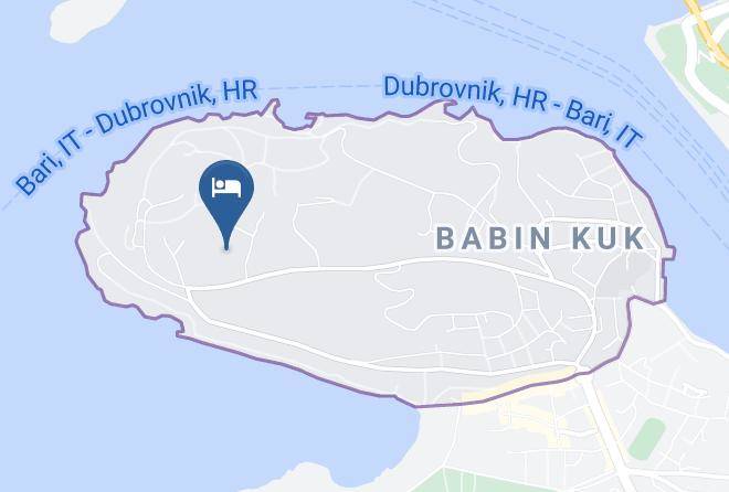 Dubrovnik - Valamar Lacroma Dubrovnik Hotel Maps