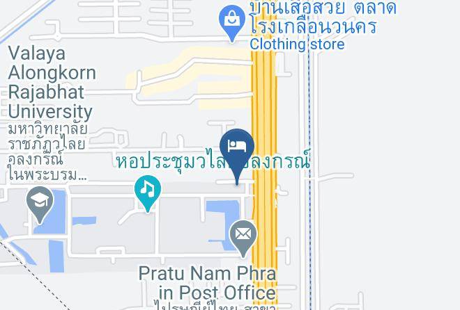 Amphoe Bang Pa In - Valaya Hotel Maps