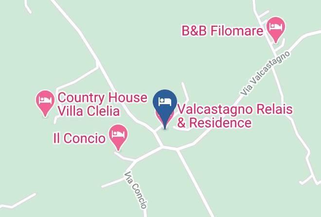 Ancona - Valcastagno Relais & Residence Maps