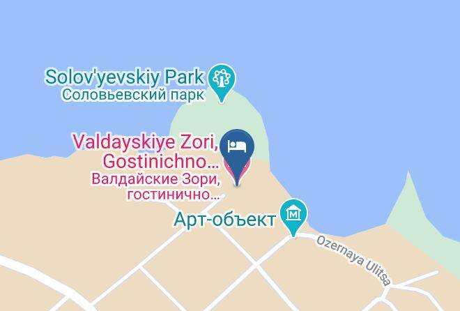 Valdaysky District - Valdayskiye Zori Gostinichno Restorannyy Kompleks Maps