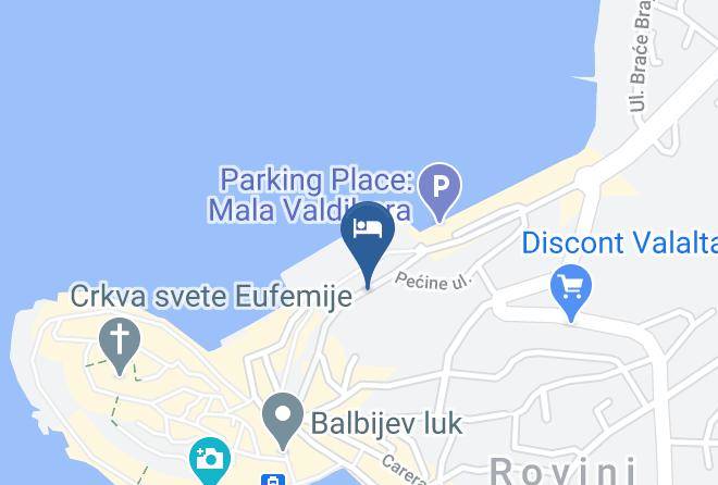 Rovinj - Valdibora Sea View Residence Maps