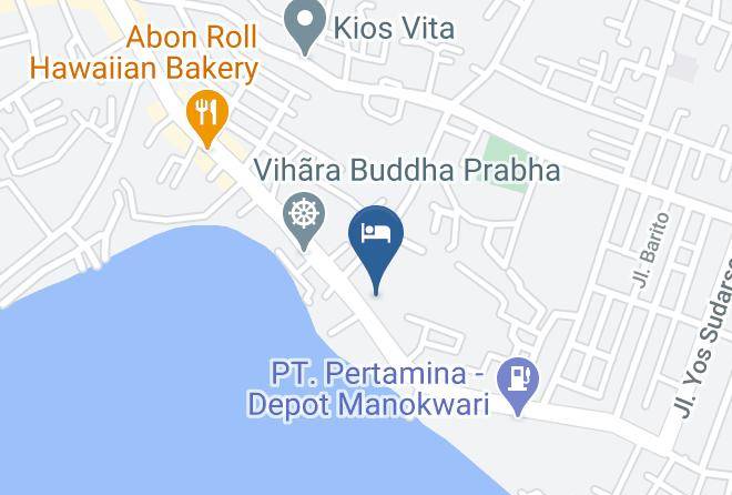 Manokwari Regency - Valdos Hotel Manokwari Maps
