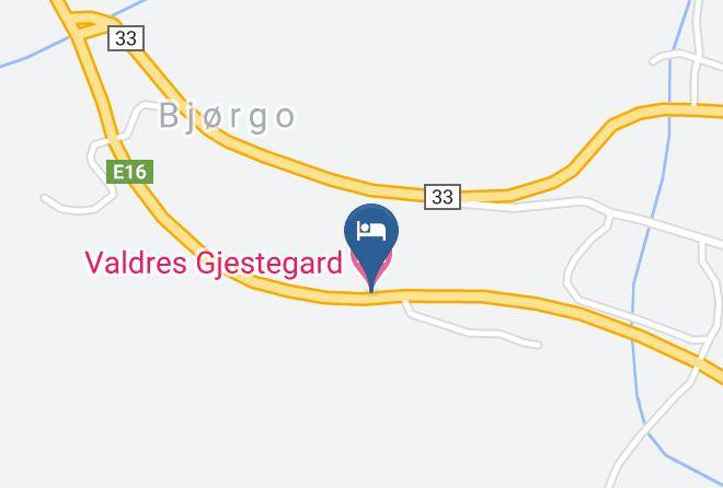 Nord Aurdal - Valdres Gjestegard Maps