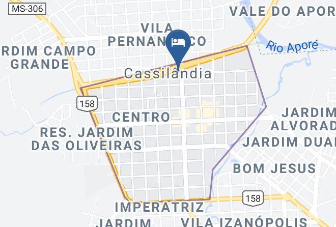 Cassilandia - Vale Do Apore Hotel Maps
