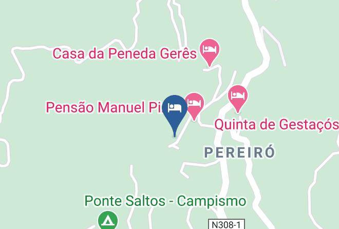 Terras De Bouro - Vale Dos Moinhos Maps