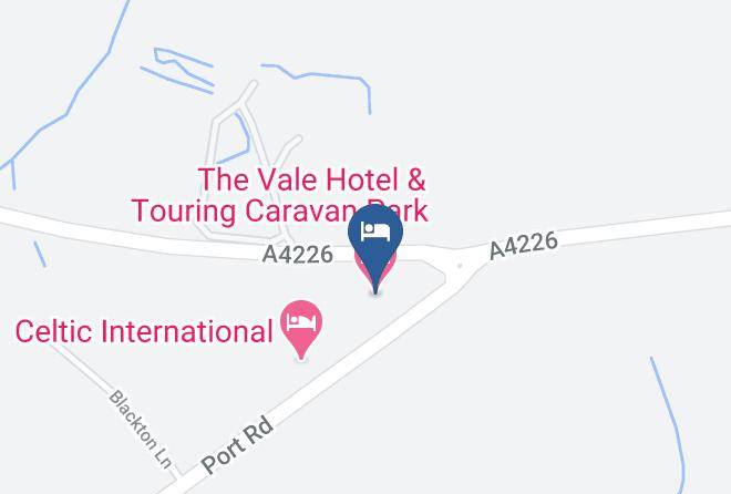 The Vale Hotel & Touring Caravan Park Map