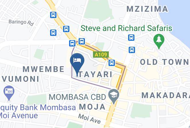 Mombasa - Valencia Inn Mombasa Maps