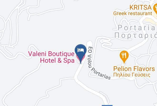 Magnisia - Valeni Boutique Hotel & Spa Maps