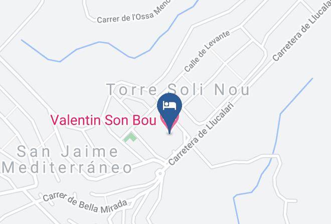 Baleares - Valentin Son Bou Maps