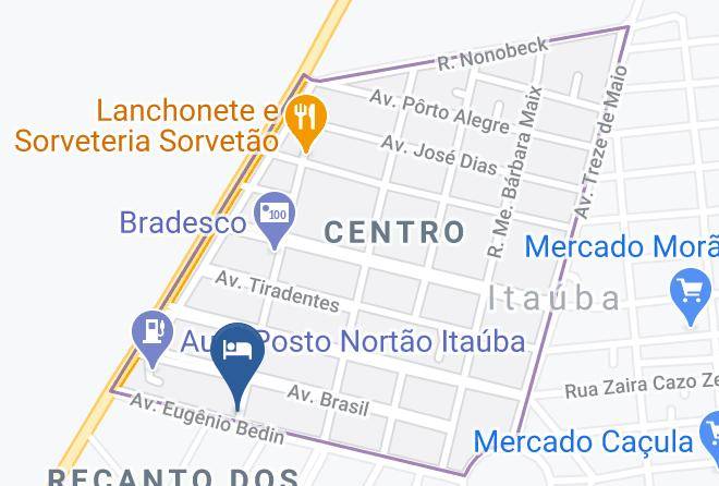 Itauba - Valentina Palace Hotel Maps