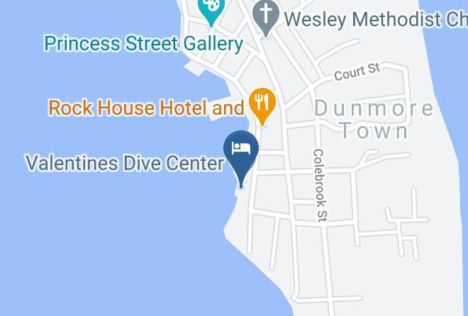 Valentines Resort & Marina Harbour Island Map