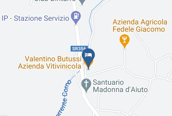 Udine - Valentino Butussi Azienda Vitivinicola Maps