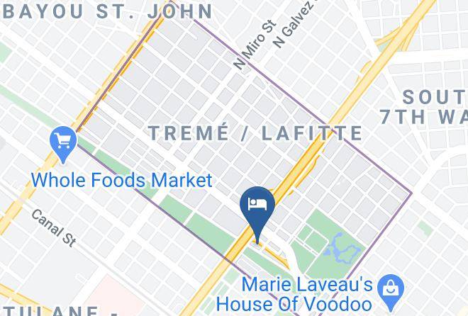 Orleans Par - Valentino French Quarter Hotels Maps