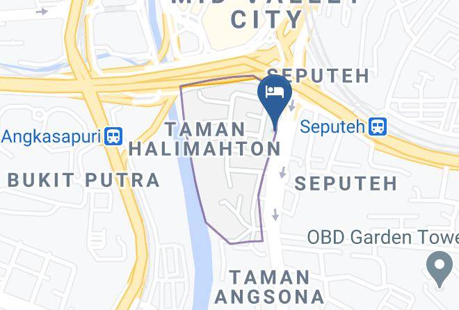Kuala Lumpur - Valenza Hotel & Cafe Maps