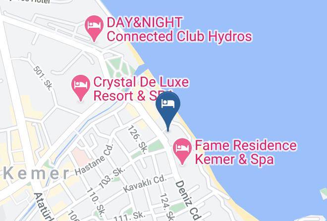 Valeri Beach Hotel Map