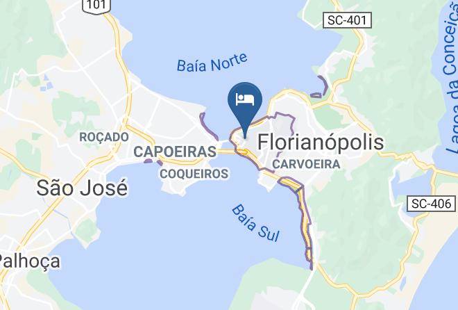 Florianopolis - Hotel Valerim Florianopolis Maps