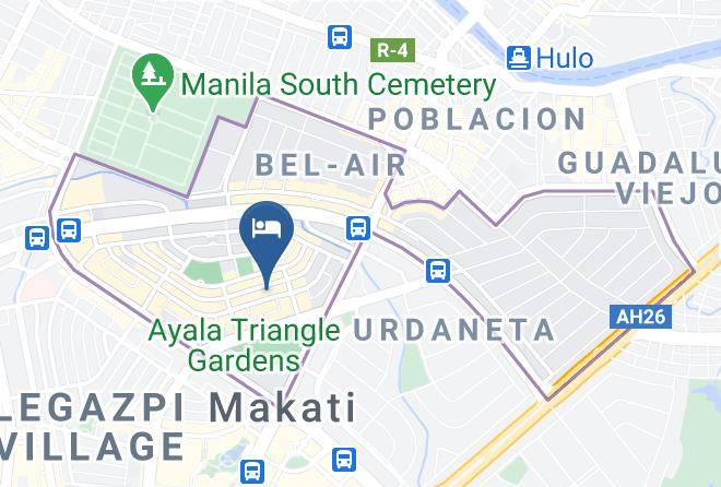 Metro Manila - Valero Grand Suites By Swiss Belhotel Makati Maps