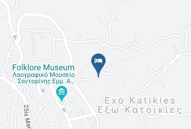 Thira - Valery Suites Maps