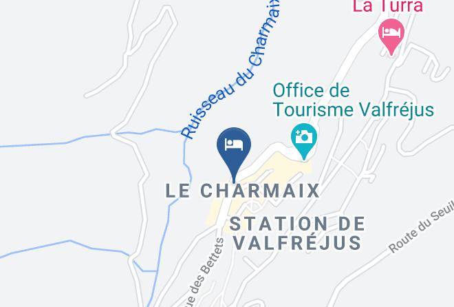 Savoie - Valfrejus Location Reservation Maps