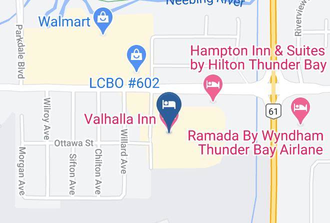 Valhalla Inn Hotel Map