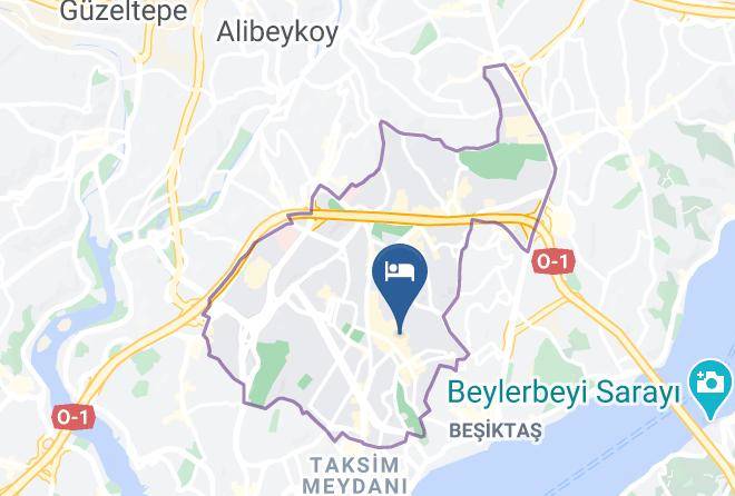 Sisli - Vali Konak Hotel Maps