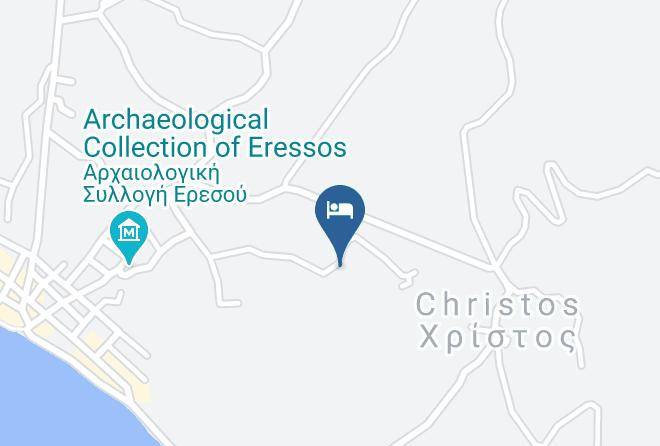 Lesvos - Valias Residence Skala Eressou Maps