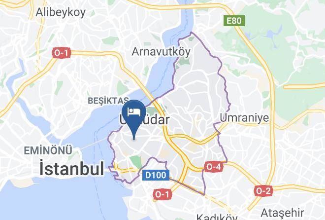 Uskudar - Valide I Maide Hotel Maps