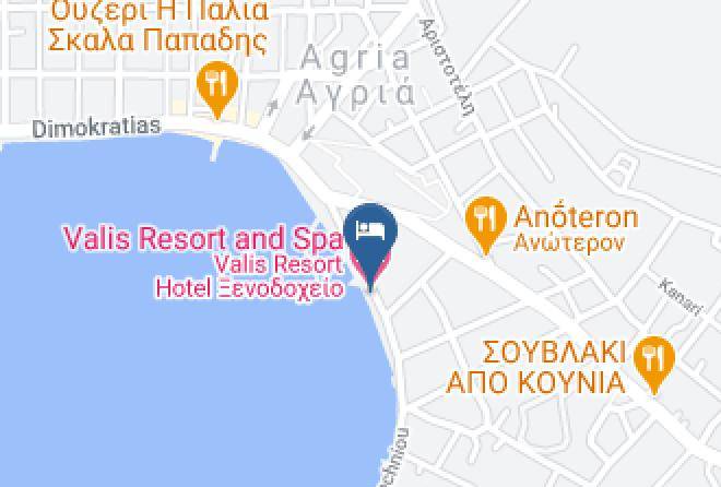 Magnisia - Valis Resort And Spa Maps