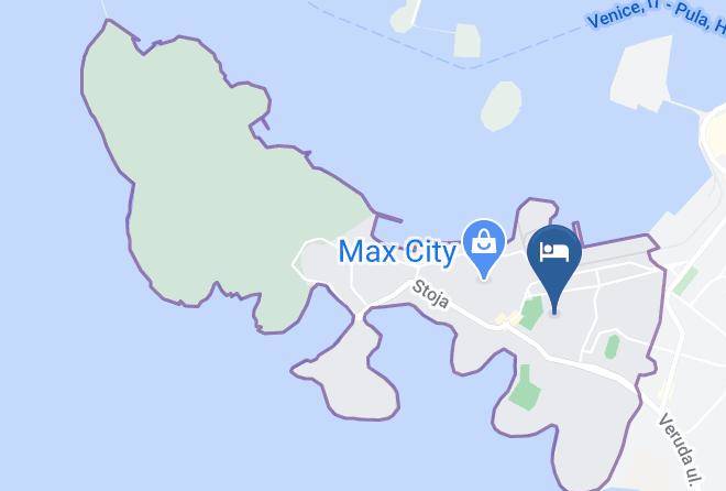 Pula - Valkane Beach Apartments Maps