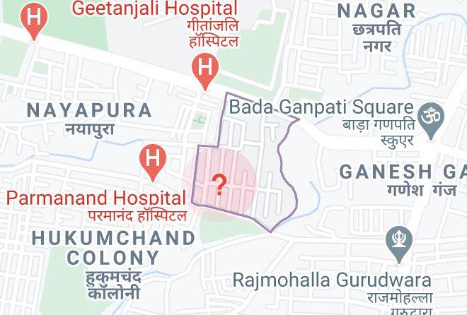 Indore - Vallabha Boys Pg Maps