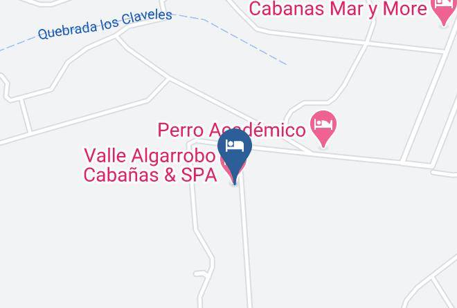 San Antonio Province - Valle Algarrobo Cabanas & Spa Maps