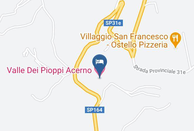 Salerno - Valle Dei Pioppi Acerno Maps