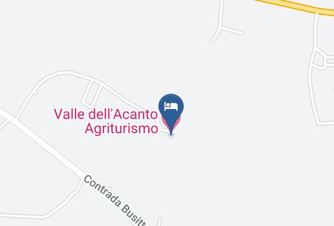 Ragusa - Valle Dell'acanto Agriturismo Maps