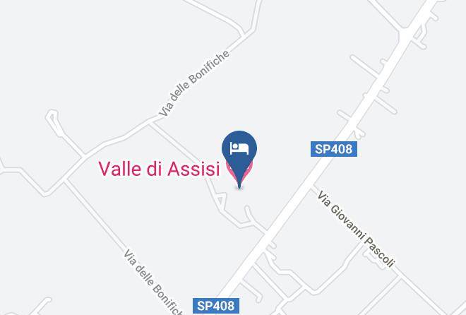 Perugia - Valle Di Assisi Hotel Maps