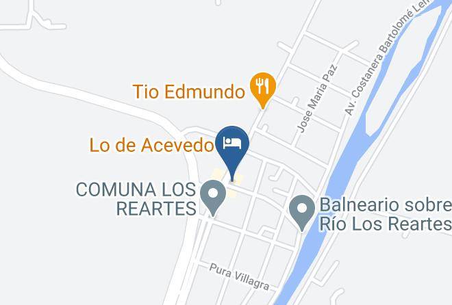 Calamuchita Department - Valle Oro Azul Maps